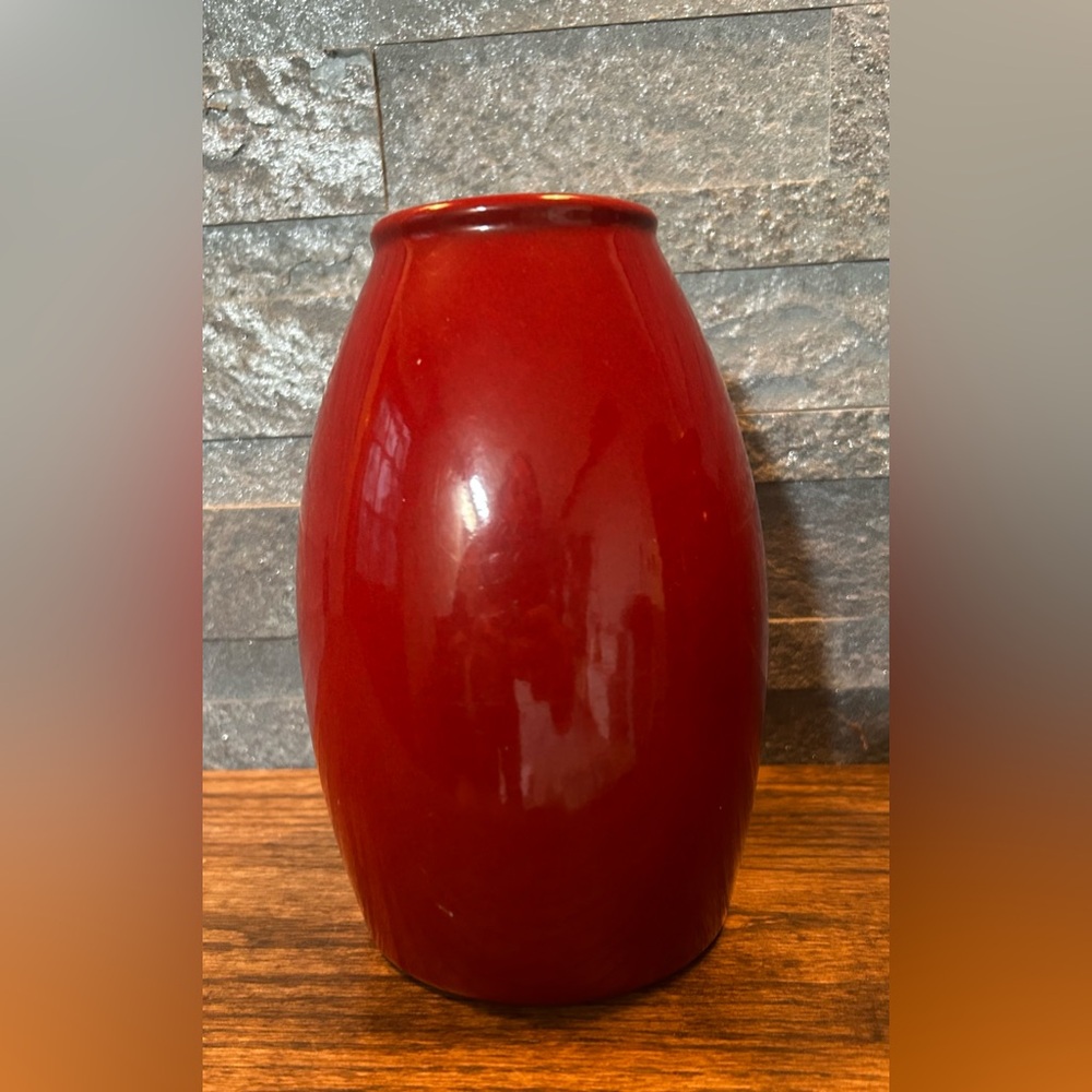 Red German Vase